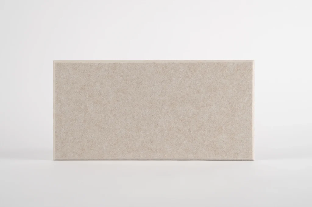 Panel ścienny filcowy beżowy 40×20