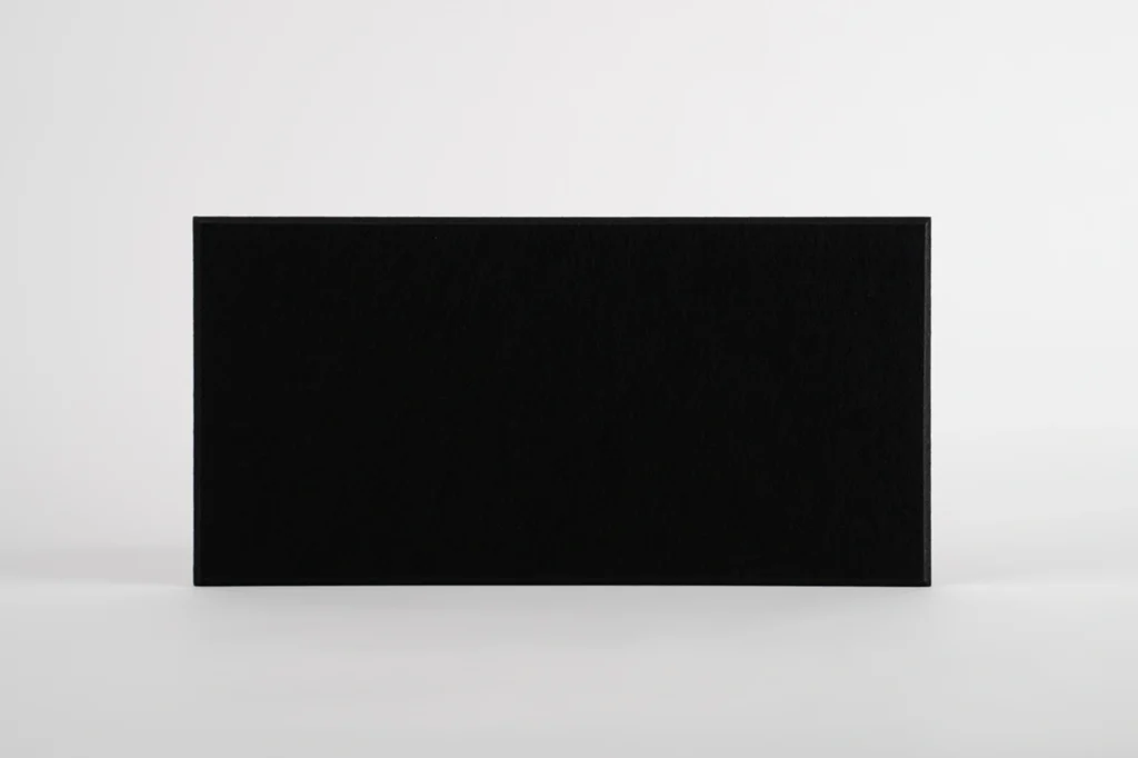 Panel ścienny filcowy czarny 40×20