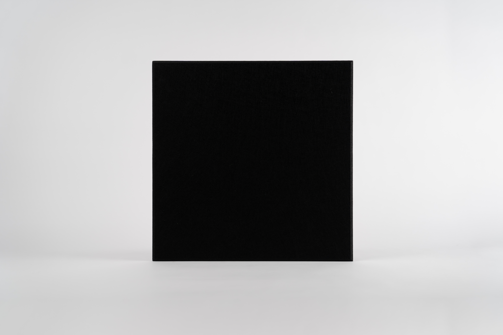 Panel ścienny filcowy czarny 40×40