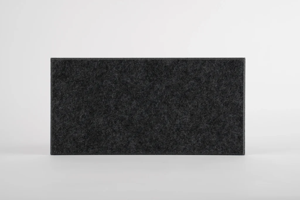Panel ścienny filcowy grafitowy 40×20