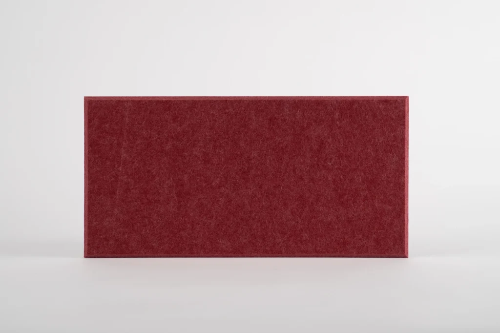 Panel ścienny filcowy malinowy 40×20