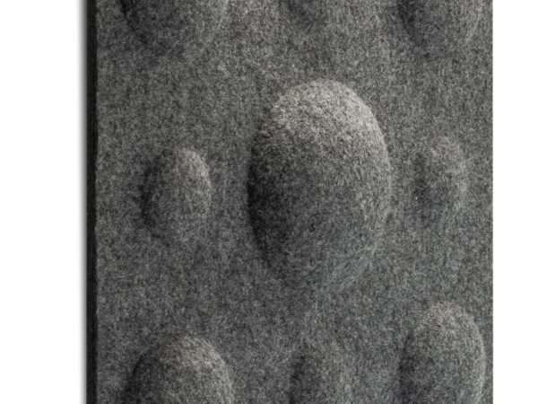 Panel filcowy bańki 30 x 30 cm szary melanż